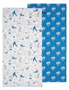 Πετσέτα Θαλάσσης Microfiber 2 Όψεων (80x160) Kentia Versus Resort 2511 190gsm