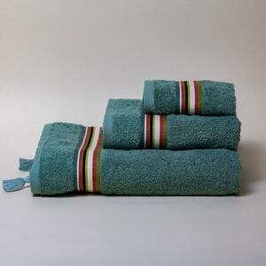Πετσέτα Σώματος (80x150) White Fabric Regla Green 600gsm