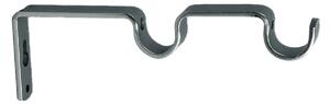 Βάσεις Ανοιχτού Τύπου Διπλές (Σετ 2τμχ) Grace Brushed Chrome 528195