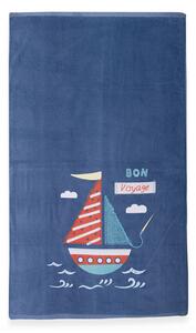 Παιδική Πετσέτα Θαλάσσης (70x120) Nef-Nef Homeware Bon Voyage Navy Blue