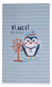 Παιδική Πετσέτα Θαλάσσης (70x120) Nef-Nef Homeware Penguin L.Blue