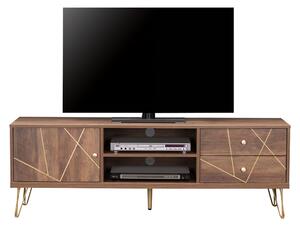 ΕΠΙΠΛΟ TV KAITLYN HM8652 ΚΑΡΥΔΙ ΜΕ ΧΡΥΣΟ 150x39,5x51,5Y εκ