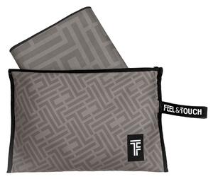 Πετσέτα Θαλάσσης Microfiber 2 Όψεων + Νεσεσέρ Παραλίας (2τμχ) Feel & Touch Motivo 08