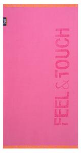 Πετσέτα Θαλάσσης (90x180) Feel & Touch Sunny Fuchsia