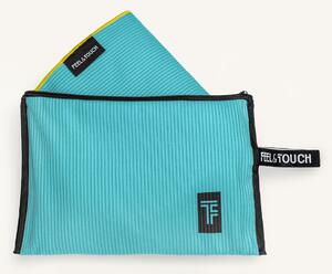 Πετσέτα Θαλάσσης Microfiber + Νεσεσέρ Παραλίας (2τμχ) Feel & Touch Surf 01