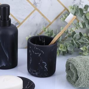 Ποτηροθήκη Μπάνιου (Φ7.6x9.5) T-D Marble Black 61122761
