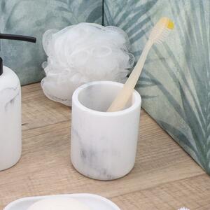 Ποτηροθήκη Μπάνιου (Φ7.6x9.5) T-D Marble White 61122602