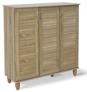 Παπουτσοθήκη SANTΟ 16 Ζευγάρια sonoma 89.5x34.5x91.5
