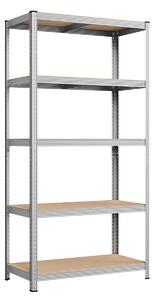Μεταλλική Ραφιέρα Δαπέδου 5 Θέσεων (100x50x200) Songmics GLR050E01