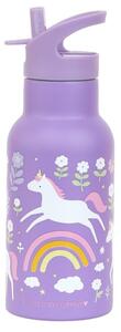 Παγούρι - Θερμός 350ml Με Καλαμάκι Α Little Lovely Company Unicorn Dreams DBSSUD77