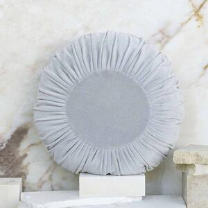 Διακοσμητικό Μαξιλάρι Βελουτέ (Φ45) Nima Pillows Velluto Grey