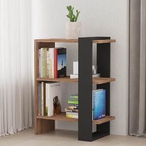 Βιβλιοθήκη Δαπέδου 2 Θέσεων (51.8x25x70) A-G Ova 835PUQ3643 Oak/Anthracite