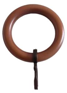 Κρίκοι Κουρτίνας 10τμχ (Φ28) Grace Natural Walnut 99861