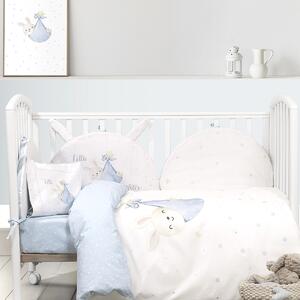 Παπλωματοθήκη Κούνιας (Σετ 110x145) 2 Όψεων Nima Baby Little Mister