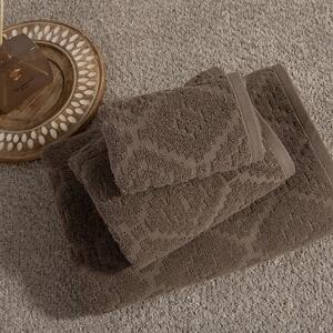 Πετσέτα Προσώπου (50x90) Nef-Nef Homeware Premium Romian Mocca 550gsm