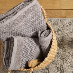 Πετσέτα Χεριών (30x50) Nef-Nef Homeware Premium Fonteste Grey 500gsm