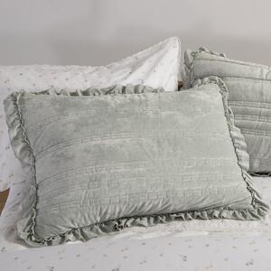 Ζεύγος Μαξιλαροθήκες (52x72) Nef-Nef Homeware Elements Sirion Mint Grey