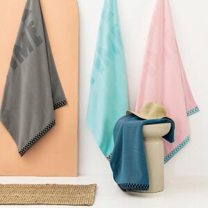 Πετσέτα Θαλάσσης (80x180) Palamaiki Beach Collection TM100 Grey