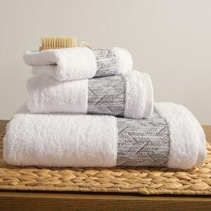 Πετσέτα Σώματος (70x140) Nef-Nef Homeware Premium Depreo White 500gsm
