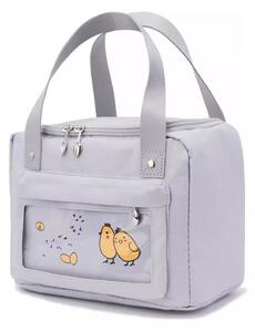 Ισοθερμική Τσάντα Φαγητού 6lt Amber 3010-3 Grey Chick