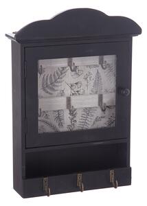Κλειδοθήκη (20x5.5x28.5) A-S Key Box Vintage Black 148438