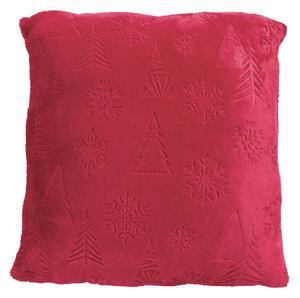 Χριστουγεννιάτικο Μαξιλάρι Fleece (40x40) Das Home 1375 Red