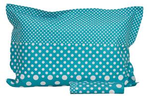 Σεντόνι Λίκνου Επίπεδο (80x100) Anna Riska Baby Mix & Match Πετρόλ