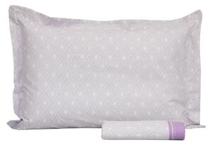 Σεντόνι Λίκνου Επίπεδο (80x100) Anna Riska Baby Mix & Match Λιλά
