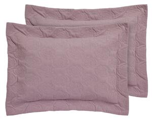 Ζεύγος Μαξιλαροθήκες Oxford (50x70) Das Home 0289 Lilac