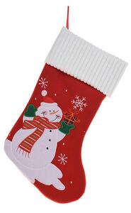 Χριστουγεννιάτικη Κάλτσα (28x50) K-M Snowman AAF201100