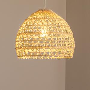 Nowodvorski Lighting Κρεμαστό φωτιστικό BOHO, Ø 43 cm, φυσικό καφέ, ρατάν, E27, ρυθμιζόμενος, Ξύλου, Σαλόνι / τραπεζαρία, Ξύλο