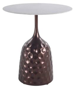 Βοηθητικό Τραπεζάκι Anna PTMD Luxury Living με διαστάσεις 50x55cm - Bronze