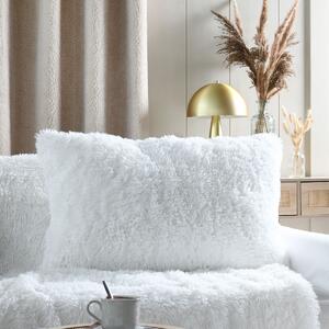 Διακοσμητικό Μαξιλάρι Γούνινο 2 Όψεων (50x80) S-F Cozy Life White C6E008001