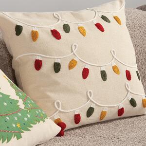 Χριστουγεννιάτικο Μαξιλάρι (45x45) Nef-Nef Homeware Happy Holiday Lights