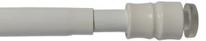Κουρτινόξυλο Πίεσης Φ9mm Μονό 40-60cm Grace White 40602