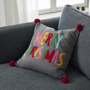 Χριστουγεννιάτικη Μαξιλαροθήκη (43x43) Gofis Home Xmas 363