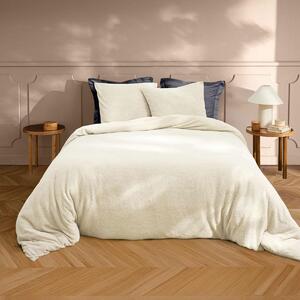 Παπλωματοθήκη Fleece Υπέρδιπλη (220x240) + Διακοσμητικές Μαξιλαροθήκες L-C Helena Naturel 1645201