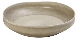 Πιάτο Βαθύ Stoneware Μπεζ ESPIEL Noah Nordic 23,5x23,5x5,4εκ. TAP103K2