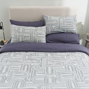 Παπλωματοθήκη Υπέρδιπλη (Σετ 230x240) 2 Όψεων Vesta Lorena 2