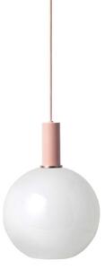 Ferm LIVING - Collect Κρεμαστό φωτιστικό Opal Sphere Low Rose ferm LIVING