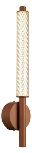 Απλίκα Τοίχου LED 3 CCT Aca Mystique CNW11CACCT Brown