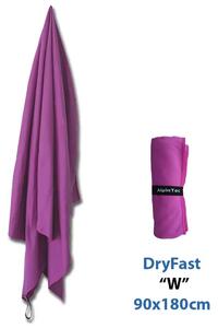 Πετσέτα Γυμναστηρίου/Θαλάσσης DryFast W (90Χ180) AlpinTec 60 - Purple