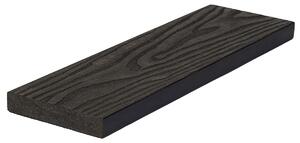 Τάβλα μασίφ WPC 3D wood 1,7 x 9 x 360εκ. | γκρι σκούρο
