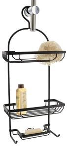 Ραφιέρα Μπάνιου Τριπλή (28x12.5x65) T-D Caddy Black 91008108