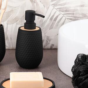 Dispenser Μπάνιου 280ml (Φ8x17) T-D Honeycomb Black 62196103