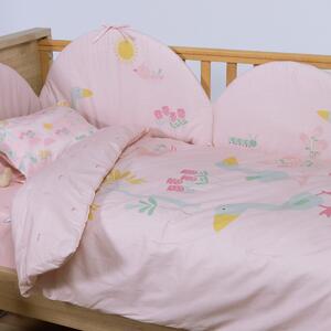 Κουβερλί Κούνιας (110x140) 2 Όψεων Nef-Nef Homeware Baby Spring Happiness