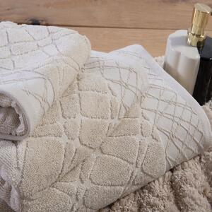 Πετσέτα Προσώπου (50x90) Nef-Nef Homeware Breylo Ecru 550gsm