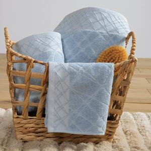 Πετσέτα Προσώπου (50x90) Nef-Nef Homeware Breylo Blue 550gsm