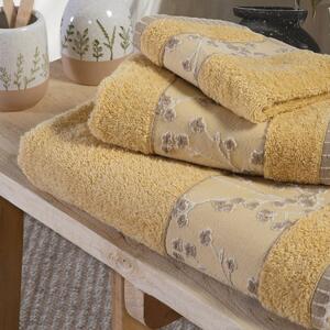 Πετσέτα Χεριών (30x50) Nef-Nef Homeware Floriva Yellow 500gsm