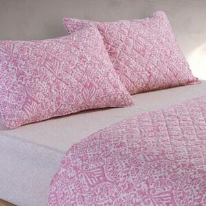 Ζεύγος Μαξιλαροθήκες Καπιτονέ (52x72) Nef-Nef Homeware Jetrix Berry